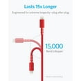 thumbnail image 7 of Anker PowerLine Select+ Lightning Cable Red (6ft), 7 of 7