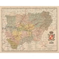 thumbnail image 2 of Martin 32x26 White Modern Wood Framed Museum Art Print Titled - Jaen Spain Europe - Martin 1911, 2 of 4