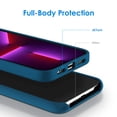 thumbnail image 3 of JETech Silicone Case Compatible with iPhone 13 Pro 6.1-Inch, Silky-Soft Touch Full-Body Protective Phone Case, Shockproof Cover with Microfiber Lining (Teal), 3 of 7