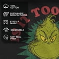 thumbnail image 4 of Boy's Dr. Seuss Christmas Grinch Is it too Late Graphic T-Shirt, 4 of 10