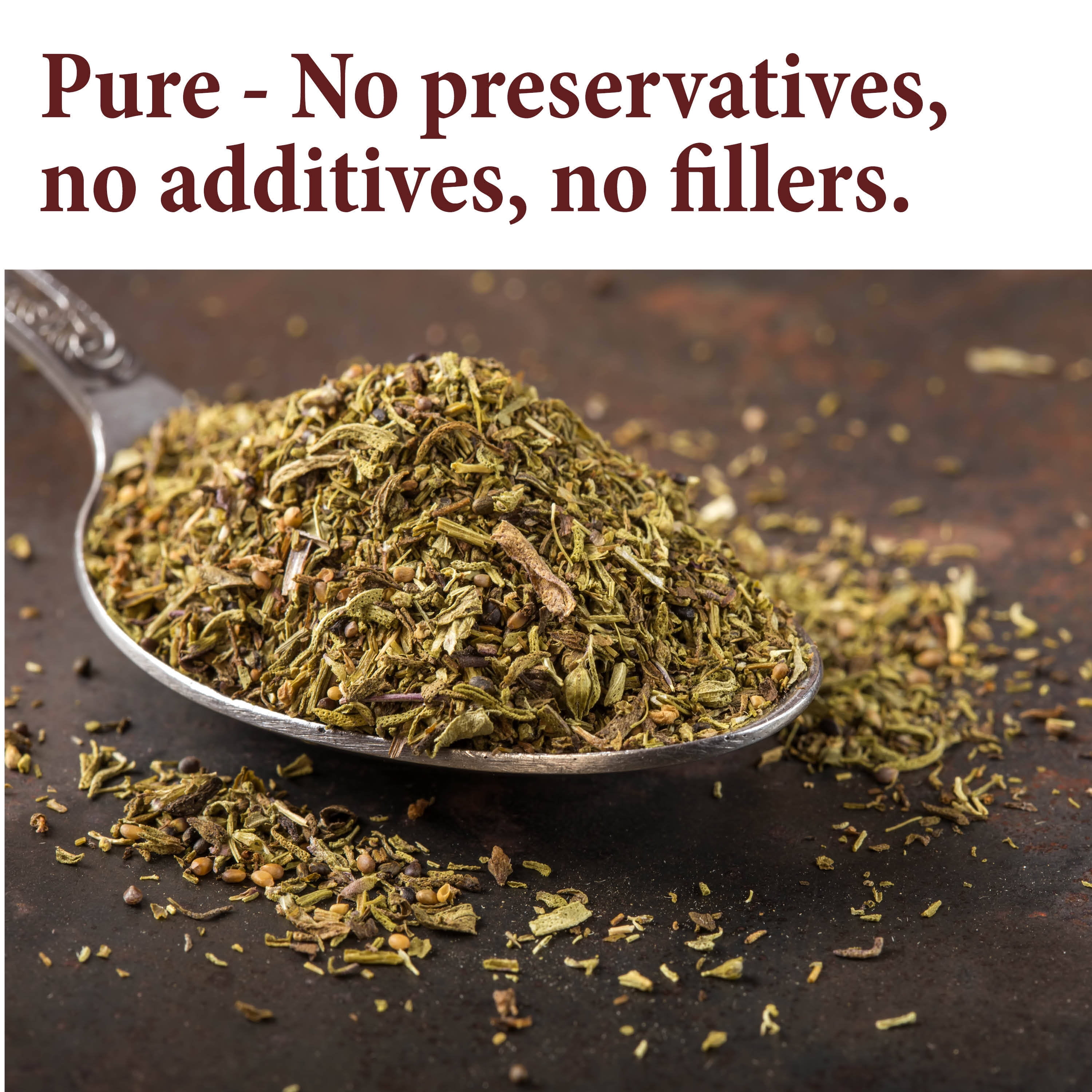 The Spice Way Thyme Leaves – Middle Eastern, Asian and American cuisine Spice Blend – All Natural – Resealable Pouch – 32 oz.
