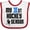 White and Red, variant on Inktastic My 1st Hockey Season Boys Baby Bib