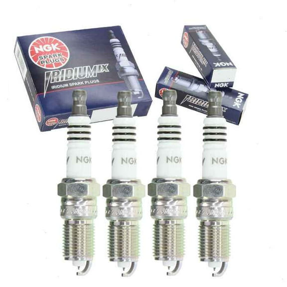 4 pc NGK Iridium IX Spark Plugs compatible with Isuzu Hombre 2.2L L4 1998-2000