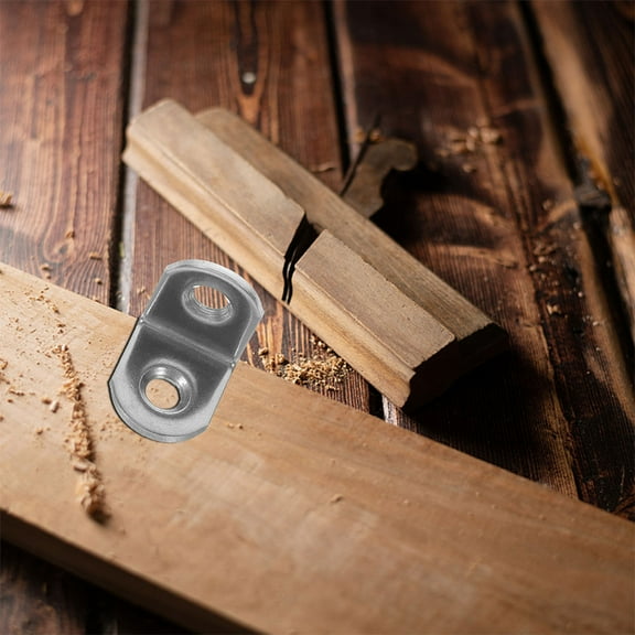 MLINS FRCOLOR 10pcs Corner Brackets 90 Degree Small Shelf Braces for Shelves