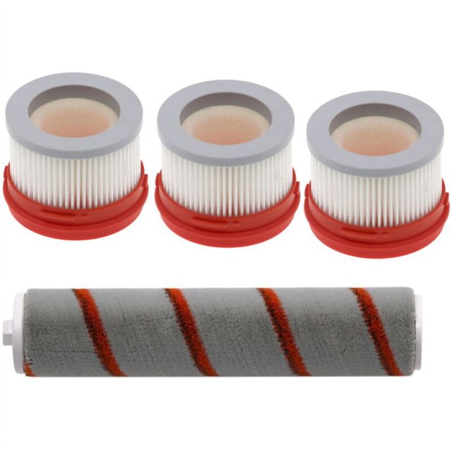 Cepillo de rodillo con filtro HEPA para aspiradora de mano inalámbrica doméstica Xiaomi Dreame V9 V9B Accesorios, juegos de 4 piezas