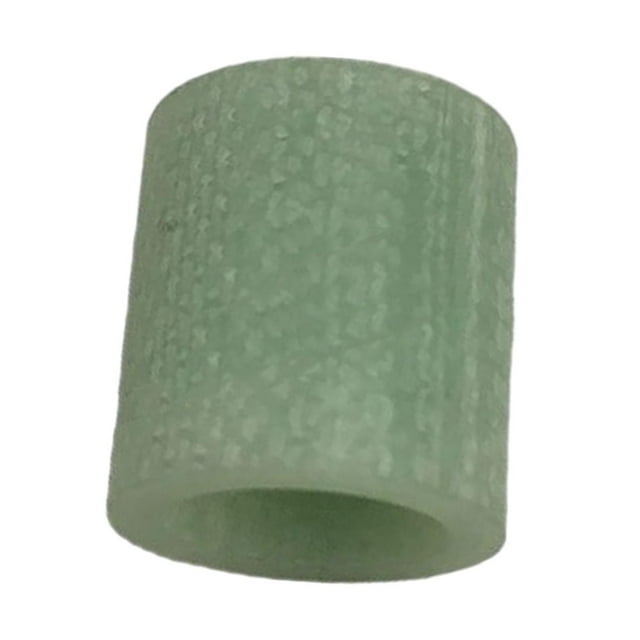 Decodeary Billiard Cue Ferrule Compact Lightweight Easy Repair Portable Durable to Use Brown Green Length 15mm