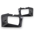 thumbnail image 2 of Tapa de faro KarParts360 para F-250/F-350 en acabado plateado/negro, 2 of 6