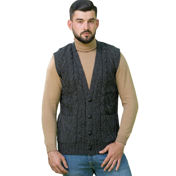 注目の 23SS MSW TTT Diamond size XL vest knit ベスト - www