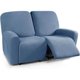 thumbnail image 1 of Xiao Hua Funda de sofá elástica azul gruesa, funda de sillón de forro polar, funda protectora para sofá de sala de estar, 2 plazas, 1 of 5