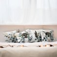 thumbnail image 4 of Ambesonne Eucalyptus Throw Pillow Cover 4 Pack, Watercolor Branch Motif, 16", Grey Teal Sand Brown, 4 of 4