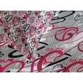 thumbnail image 4 of Ambesonne Love Quilted Bedspread Set 3 Pcs, Romantic Random Hearts, King Size, Multicolor, 4 of 5