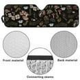 thumbnail image 6 of Uorisanigo Windshield Sun Shade, Mushroom Print Front Window Sunshade for Jeep Wrangler JK JKU JL JLU 1997-2023 & Jeep Gladiator JT 2020-2023, Front Window Sun Visor Blocks for UV and Heat, 6 of 7