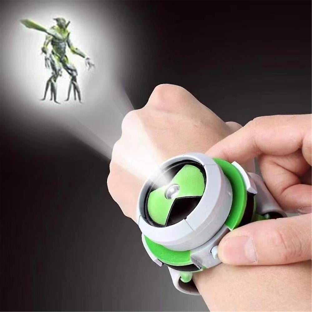 Dargone Kids Ben 10 Projector Watch Toy Ben Ten Alien Force Omnitrix Watch Projection Action Figure Toys Gifts