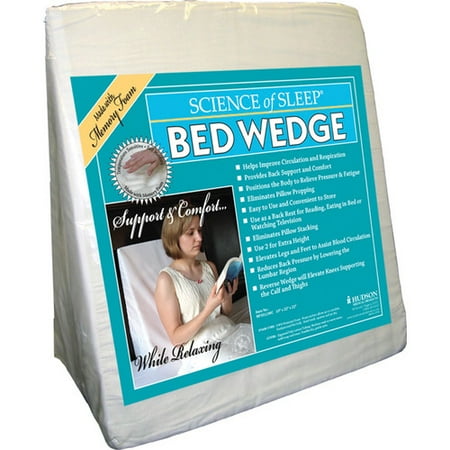 Science of Sleep Memory Foam Bed Wedge Pillow