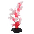 thumbnail image 5 of Luminoso Coral anémona acuario silicona simulación planta pecera paisajismo ornamento rojo, 5 of 5