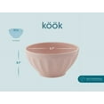 thumbnail image 4 of Kook Ceramic Cereal Bowls, Set of 6, 24 oz, Dusty Pink, 4 of 5