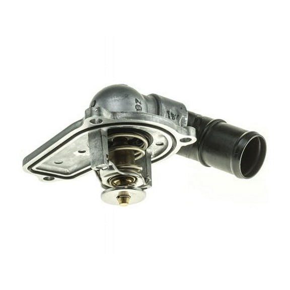 Engine Coolant Thermostat Housing Assembly - Compatible with 2011 - 2014 Hyundai Equus 2012 2013