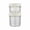 White, variant on Cinvoph 2pcs Breakfast Cup with Lids Ring Handle, Leakproof Reusable Container For Oats, Cereal, Yogurt, Fruit Salad And Casual Snacks 12oz