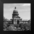 thumbnail image 2 of Highsmith, Carol 12x12 Black Modern Framed Museum Art Print Titled - The Texas Capitol, Austin, Texas, 2014 - Black and White, 2 of 5