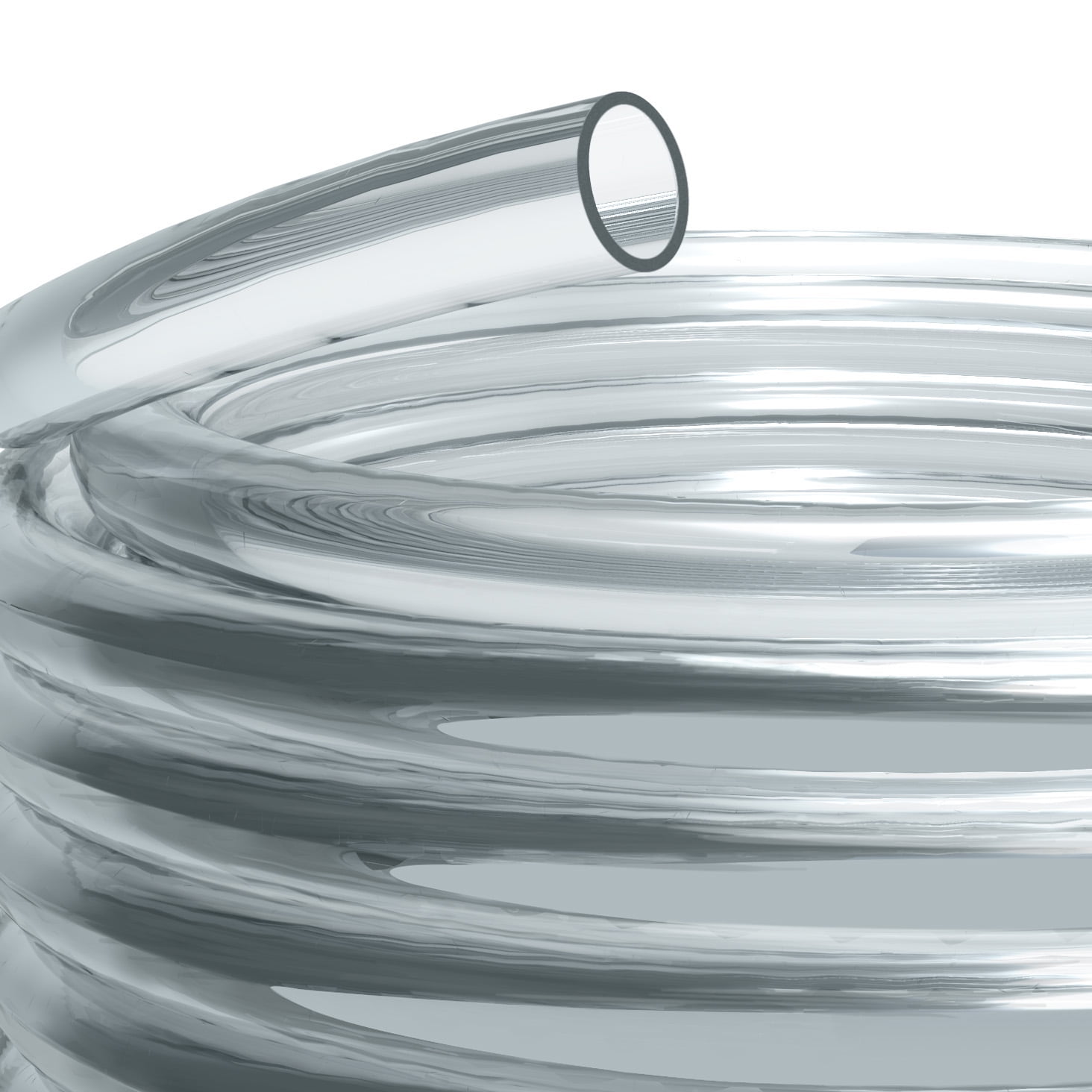 Alpine Corporation 3/4" I.D. x 1" O.D. x 100' Flexible Vinyl Aquarium Tubing, Clear