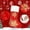 Red, variant on HongHeng Christmas Clearance Under $5.00Christmas Decorations Christmas Stockings Gift Bags Hot Stamping Stockings Christmas Candy Stockings