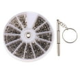 thumbnail image 2 of 600Pcs Eyeglass Sunglass with Screws Screwdriver Tiny Nuts Assortment, 2 of 8