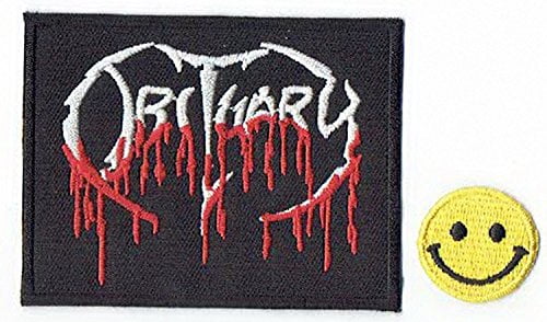 OBITUARY DEATH METAL WOVEN PATCH 