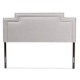 thumbnail image 3 of Casey Modern and Contemporary Greyish Beige Fabric Queen Size Headboard, 3 of 6