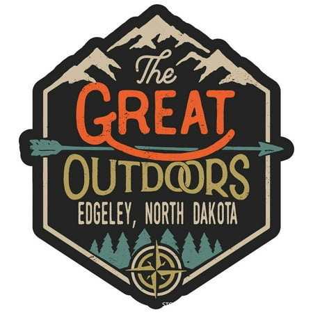 

Edgeley North Dakota The Great Outdoors Design 4-Inch Fridge Magnet