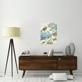 thumbnail image 2 of Global Gallery's 'Blue Garden II' by Daphne Brissonnet Stretched Canvas Wall Art, 2 of 4