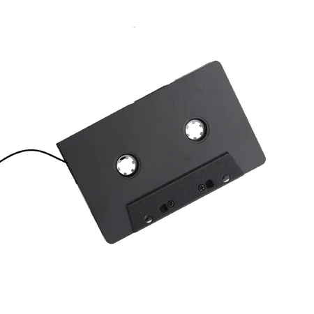 BUTTERFLY- Black Cassette Aux Adapter For Car 3.5Mm Audio Tape Mp3 Player Adapter