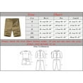 Cargo Pants For Men,Mens Summer Trend Solid Color Overalls Shorts Loose