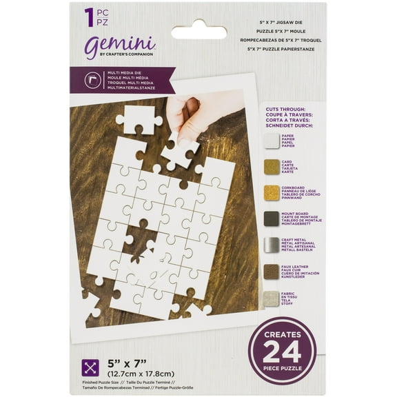 Crafter's Companion Jigsaw 5"X7"