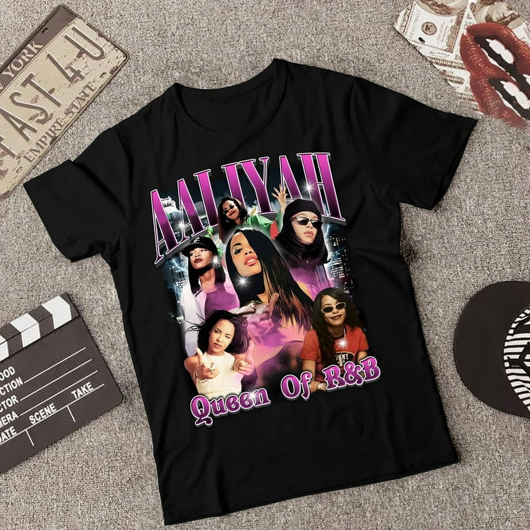 Aaliyah Vintage Vintage T-Shirt, Aaliyah Homage Graphic Unisex T-Shirt, T- Shirt Beautiful, Top Trending. - Walmart.com Aaliyah Vintage Vintage T-Shirt, Aaliyah Homage Graphic Unisex T-Shirt, T- Shirt Beautiful, Top Trending. - Walmart.com