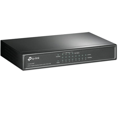 TP-Link 8-Port 10/100/1000Mbps Metal Ethernet Computer Desktop Network