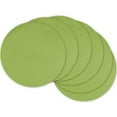 thumbnail image 1 of Design Imports Ensemble de 6 Napperons Ronds Tissés Lime, 1 of 3