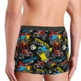 thumbnail image 3 of Uemuo Monster Car Pattern Men's Boxer Briefs,Trunk Anti-Chafing,Comfortable, Durable, and Stylish Underwear-X-Large, 3 of 9