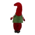 thumbnail image 4 of Northlight Smiling Santa Christmas Gnome Figure - 23" - Red and Green, 4 of 5