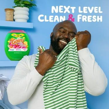 Gain Super Flings Happy Hibiscus Hula Laundry Detergent Pods - 32 ct