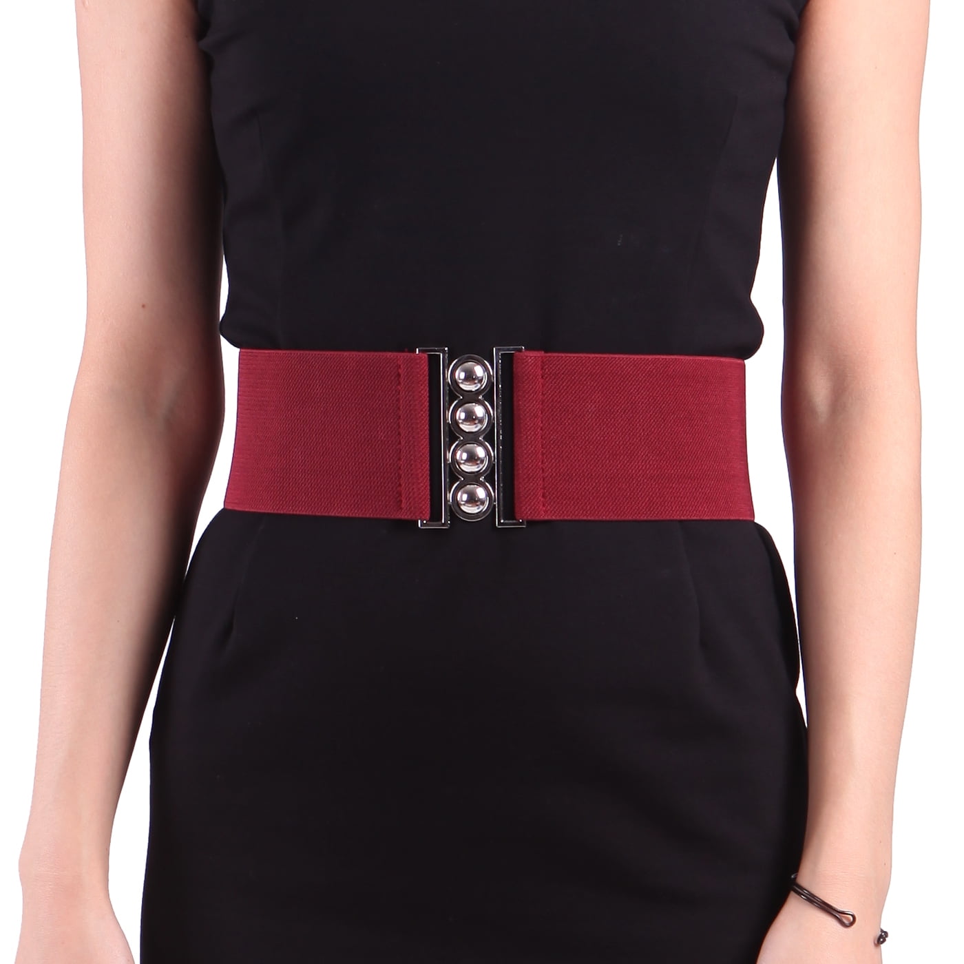 Women's Decorative Waist Belt Wide Girdle Wide Cinch Waist Belt Ladies  Fashion Belt For Dresses With Metal Buckle - Temu