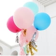 thumbnail image 2 of BESTSKY Happy Birthday Balloon Inflate and Reuse for Future Fun Birthday Decorations Vibrant Colors Gender Reveal Decorations,Pink,, 2 of 2