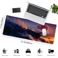 thumbnail image 3 of Cherry Blossom Tree Gaming Mouse Pad for Desk,Large Mouse Pad Gaming Mousepad,31.5 x 11.8 in Mouse Mat Desk Pad with Non-Slip Base and Stitched Edge,Computer Keyboard XL Desk Mat for Home Office Work, 3 of 6