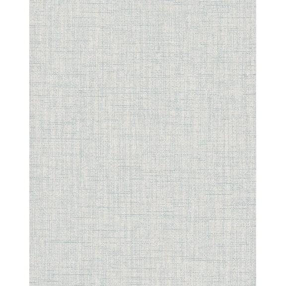 Warner Broadwick Light Blue Faux Linen Wallpaper
