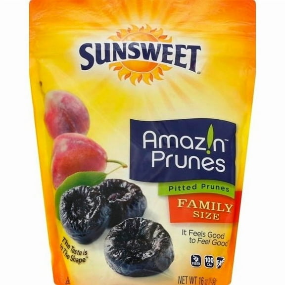 Sunsweet Grower Pitted Prune, 16 Ounce, 12 Per Case