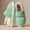 Green, variant on KANG Fleece Lined Slippers Indoor Outdoor Soft Sole Shoes For Winter Warmth Comfort