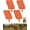 Brick Red, variant on 10/20/40PCS Landscape Edging Stone, Imitation Stone Garden Fence, Faux Stone Garden Edging Border, Garden Edging Border Stone for Flower Beds, Interlocking Decorative Edging Stones Lawn Border