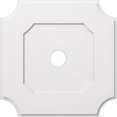 thumbnail image 2 of Ekena Millwork CMP30LE-04000 30 in. OD x 4 in. ID Square Locke Architectural Grade PVC Contemporary Ceiling Medallion, 2 of 3