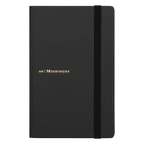 Maruman A6 Notebook Mnemosyne Journal Black 5mm Dot grid