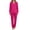 Red., variant on Women Nures Uniform,2 Piece Work Outfits Set,Loose Long Sleeve V-Neck Top Sweat Wicking Work Wear Uniform with Pocket Outfit Set
