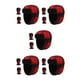 thumbnail image 3 of Minnieouse 1 juego de gorro de esquí, gorros de invierno, accesorio de lana para resistir la frialdad, cuadros rojos Tela escocesa roja 5piezas Minnieouse CBP233642, 3 of 6